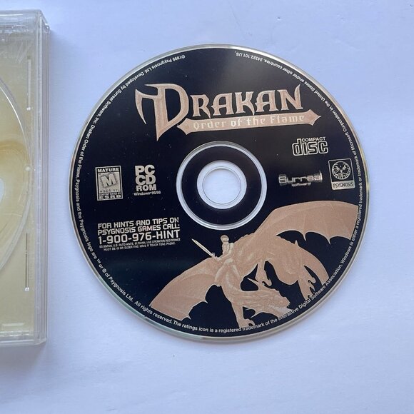Drakan: Order of the Flame (1999) PC CD-ROM Game Disc ONLY - Picture 2 of 6